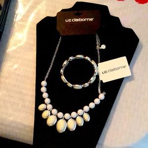 NWT Liz Claiborne Necklace and Bracelet